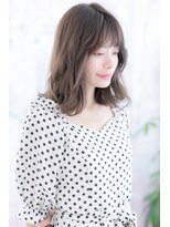 ヘアアンドビューティー ミック(Hair & Beauty miq) ふわっとAラインで小顔見せ*大人くびれセミディb