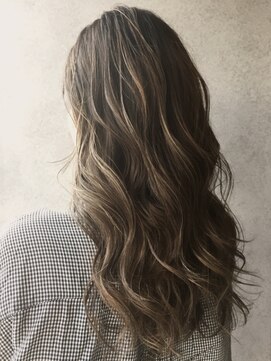 ヘアサロンエム 渋谷店(HAIR SALON M) 外ハネボブ/アッシュブラウン/ネオウルフ/デザインカラー