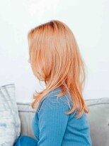 プロデュース 相模原店(Produce)&nbsp;センターパート♪ヌーディーカラー☆セミディ