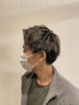 ラフ バイ マグ 南松本(R.A.F. by Mag)&nbsp;【R.A.F】メンズハイライト　アップバング