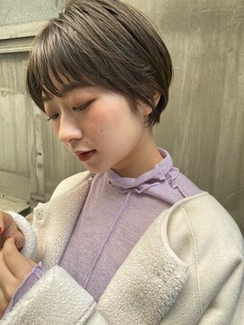アリエッタ ギンザツー(ARIETTA GINZA2) ×大人可愛いショート/透明感/くすみグレージュ/小顔カット/艶髪