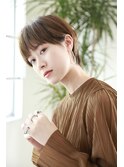 大人可愛いマッシュショート