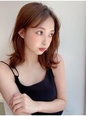 【HONEY渋谷】横顔美人のセクシーレイヤーミディ×ラテベージュ