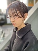 「NUDE」#20代30代大人ショートボブくせ毛ショート束感ショート