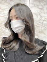 エース (ACE) ACE  横浜　大人ラフウェーブ×アッシュブラウン