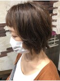 ゆるっとパーマボブ