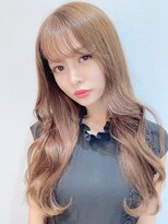 ラルムバイシー 新宿(LARME by Sea)&nbsp;韓国前髪顔周り×フェミニン【新宿/髪質改善】