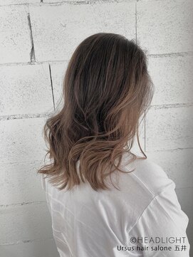 アーサス ヘアー サローネ 五井店(Ursus hair salone by HEADLIGHT) ＃サマーグレージュ×エアタッチバレイヤージュ