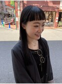オン眉ロング