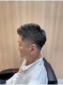 ナチュラルフェードアイロンパーマ<理容室>