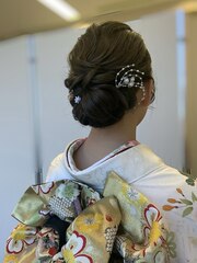 和装ヘアセット