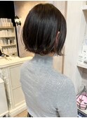 福山Caary 人気ぱつボブ/ミニボブ/愛され斜めバング/外ハネ