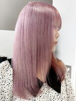 ウィコ 新宿(WICO)&nbsp;ペールピンク[新宿駅グレーベージュ/レイヤーロング/黒髪]