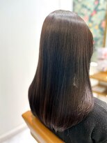 リケア 岸和田店(RECARE)&nbsp;縮毛矯正とブリーチで限界の毛先をカット。