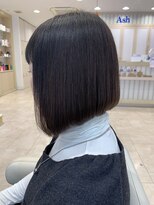 アッシュ 仙川店(Ash)&nbsp;60代　ラインが綺麗！前下がりボブ