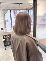 トリニティ 本厚木(trinity)&nbsp;春ピンクベージュまとまりボブ本厚木