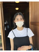 棗&nbsp;ぱっつんbob