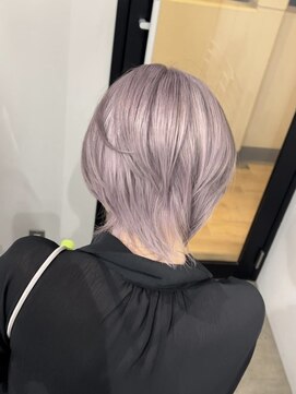 リグ 横浜(Lig.) ラベンダーピンク/ケアブリーチ/ブリーチ/ハイトーンカラー