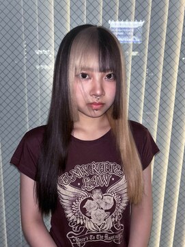 ザ オーダー(THE ORDER) ベージュ/ブラウン/ブロックカラー/セクションカラー