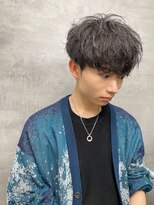 ネクスト 静岡店(NEXT)&nbsp;MEN'S HAIR カルマパーマ ダークアッシュ ニュアンスパーマ