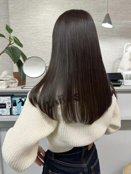 グランツ(hair design Granz)の写真/髪のお悩みをGranzで解決！扱いやすく、ついつい触れたくなる憧れの艶髪に導きます♪髪質改善も◎