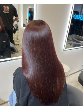 クオン 伊勢崎(QUON.) ブリーチなし暖色カラー