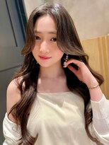 アンフィニー 仙台(ANFINI)&nbsp;オリーブグレー仙台髪質改善縮毛矯正酸性ストレートレイヤー美髪