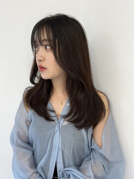 エル 北千住(elu) ブルーカラー_バブみレイヤー_メルティカラーフェミニンロング