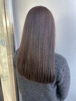 エアー 青山(AIR) 髪質改善トリートメント/ロングレイヤー/グレーブラウン