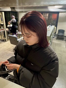 カート バイ デコ(Kurt by DECO) 【ERIKA】ブリーチなしワインレッド