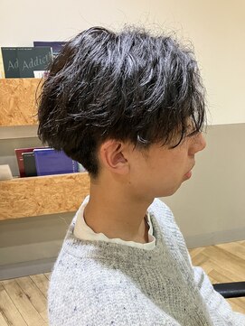 オーク 鷺沼(OAK) スパイラルパーマ×センターパート