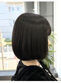 丸みボブ/ツヤ髪