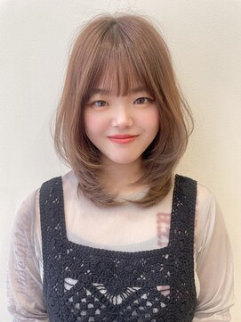 アヴァンス 西田辺(AVANCE.) ミディアムレイヤーボブ/髪質改善