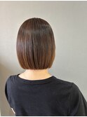 髪質改善ストレート/ミニボブ/艶髪/トリートメント