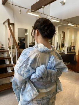 コアフィールフィス(COIFFURE fils) 新規お得クーポンあり【見附　今町】浴衣ヘアスタイル