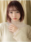 □ベビーピンクハイライト前下がりレイヤー406浦和10代20代30代