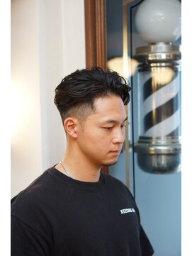 バーバーショップ ダリー(BARBERSHOP DALIE) フェード×毛流れパーマ