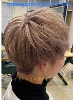 イデアル(ide'al)&nbsp;Instagram上位スタイル★ハイトーンミルクティーベージュ