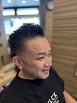 銀座マツナガ 神田店 メンズフェード短髪さわやか刈り上げショート