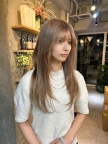 フォート(FORT)&nbsp;m29_レイヤー×ベージュ/ダブルカラー/レイヤーカット