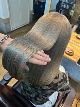 アン ブリーチ(UN BLEACH) 【ブリーチカラー】シルバーベージュ