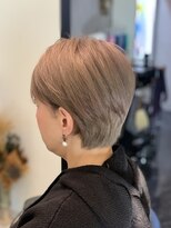 ビジョルノ つくばみどりの店(Begiorno) 髪質改善 ダブルカラーピンクベージュ白髪染め40代50代