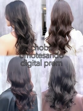 チョビー(Chobii) 表参道/コテ巻き風パーマ/韓国風パーマ/デジタルパーマ/k