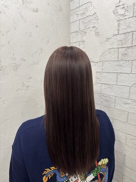 アジールヘア 赤羽駅南口店(agir hair) ワンカラーピンクブラウン