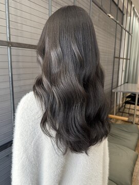 ロックス バイ マグ 松本(rocks BY MAG) 20代30代大人美人小顔ブリーチなし韓国ヘアアッシュブラック