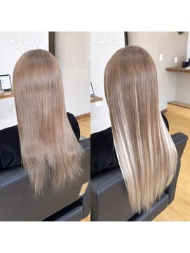 【グラデーション×ホワイト】#シールエクステ #岡山 #倉敷