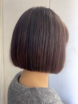 ルーファス 恵比寿 渋谷(Ruufus)&nbsp;30代40代　ツヤ感ボブ　前髪あり2512