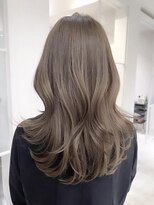 ムード(MOOD,)&nbsp;イメチェン/ピンクベージュ/アンブレラカラー/前髪/銀座駅