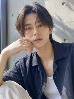 ノア 三宮店(NOA)&nbsp;【NOA】韓国風センターパート×ニュアンスマッシュ×毛流れヘア