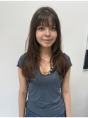 ナチュラルフェイスレイヤー☆圧倒的技術のレイヤースタイル